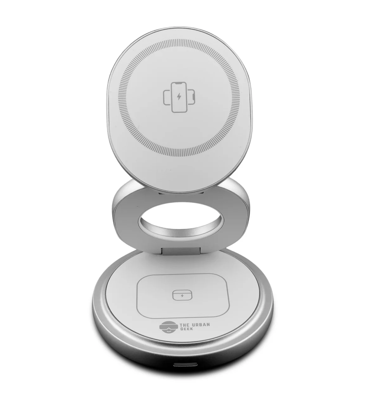 Chargeur Sans Fil 3 en 1 avec Support Magnétique Réglable