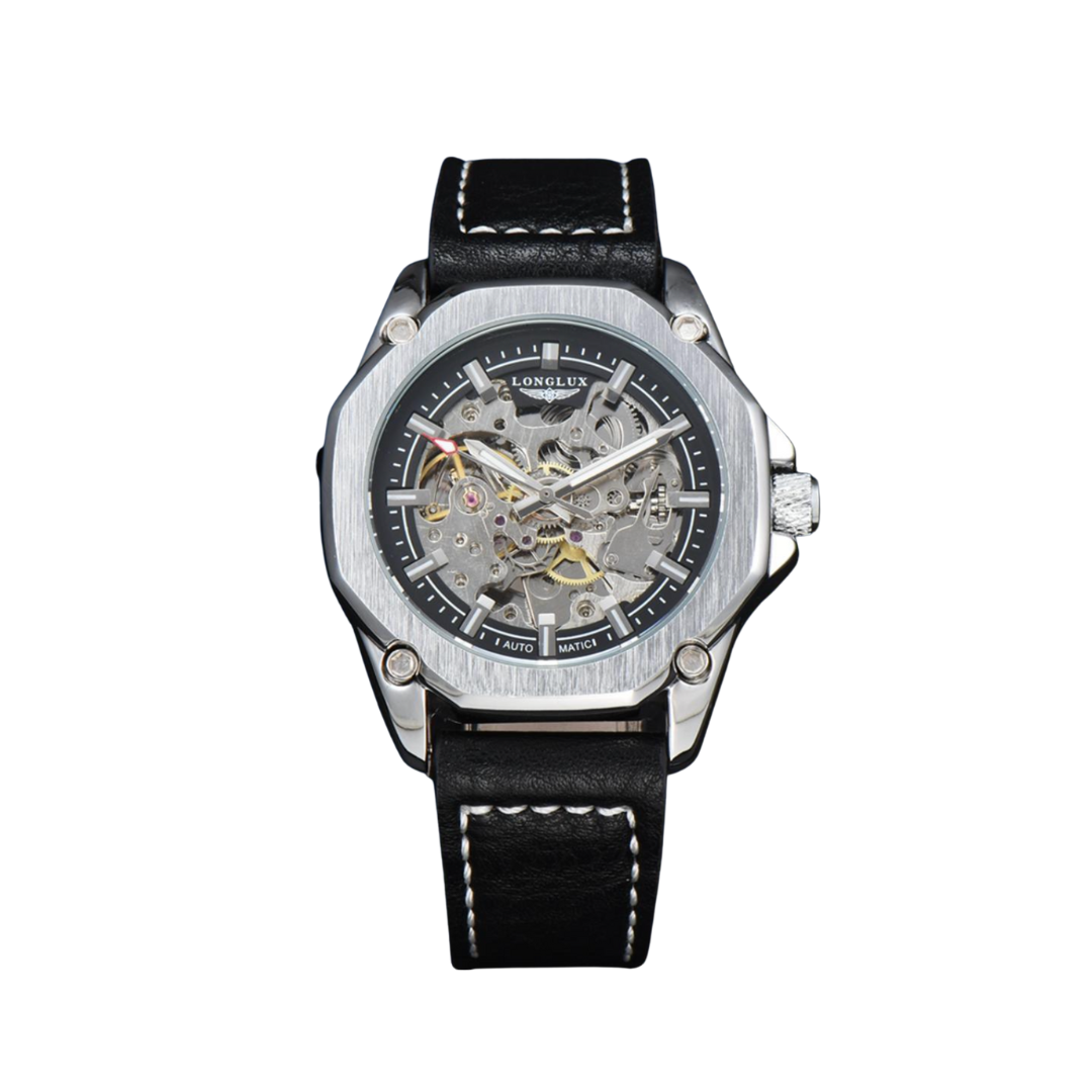 Montre Automatique Squelette Longlux